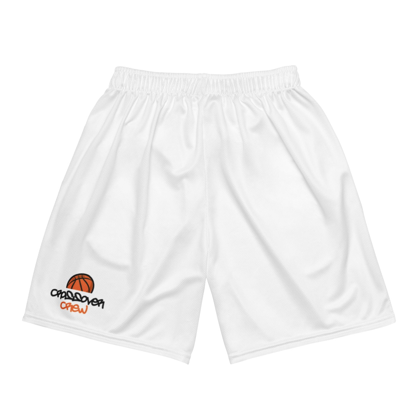 Crossover Crew graffiti mesh shorts