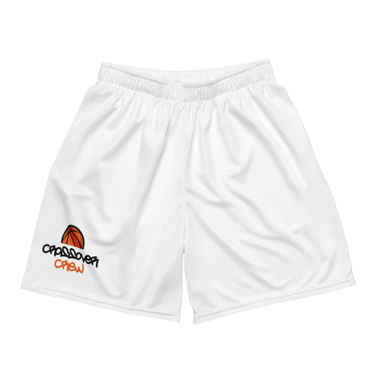 Crossover Crew graffiti mesh shorts